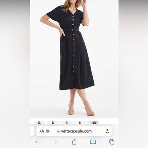 NWOT Vetta Capsule Two-Piece Midi Dress